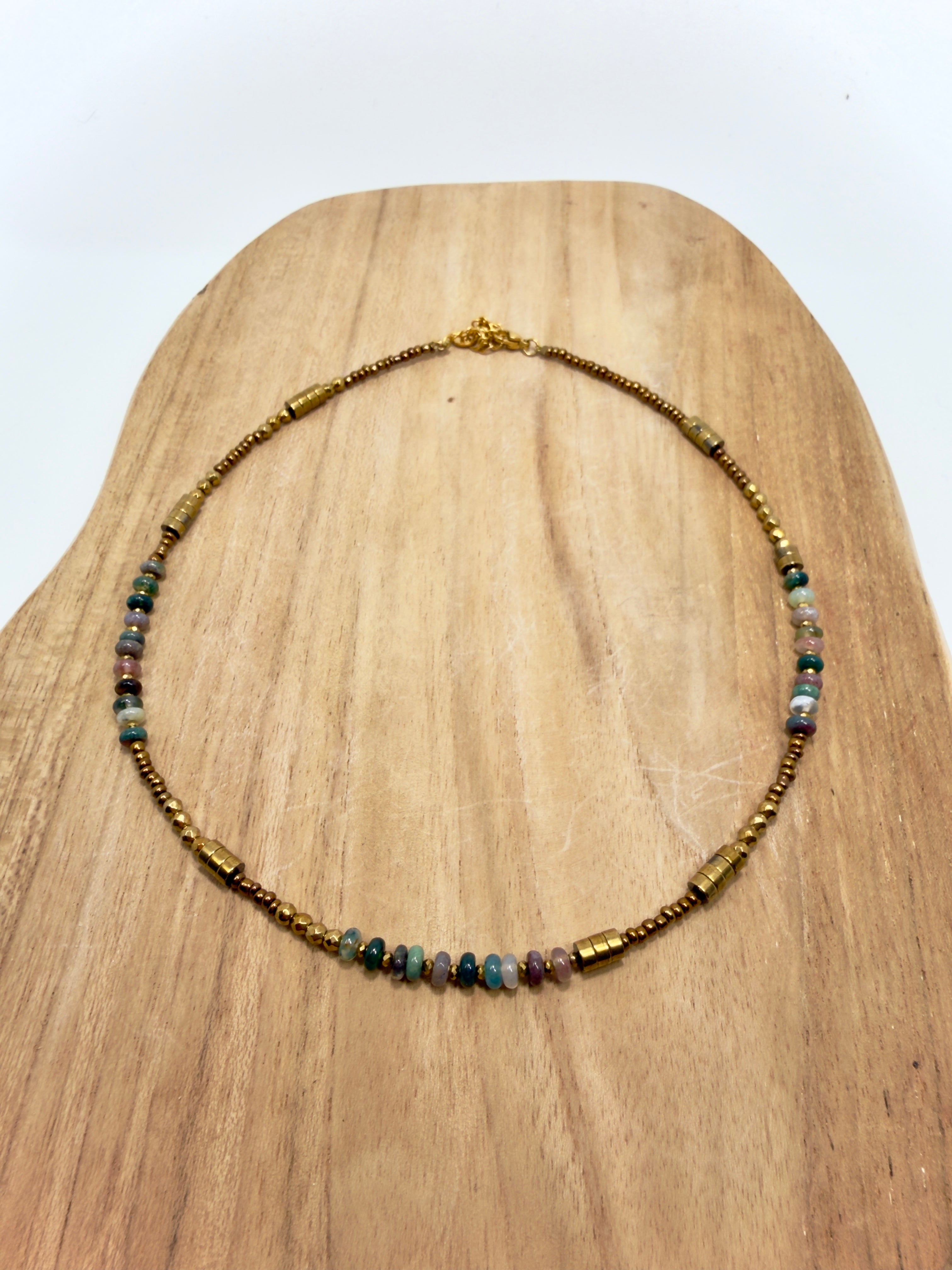 Collier femme en perle