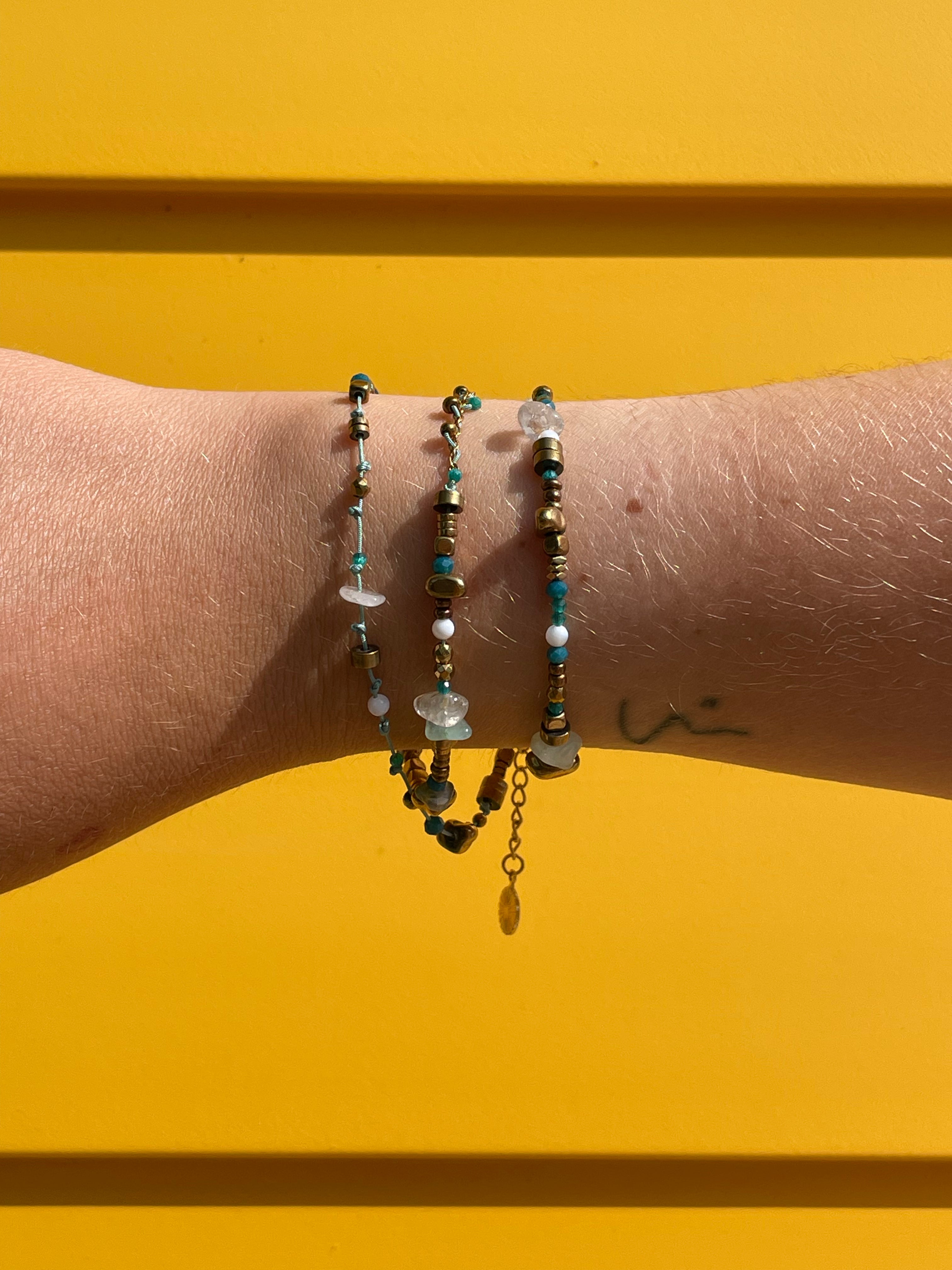 Bracelet multi-tours tendance 2025